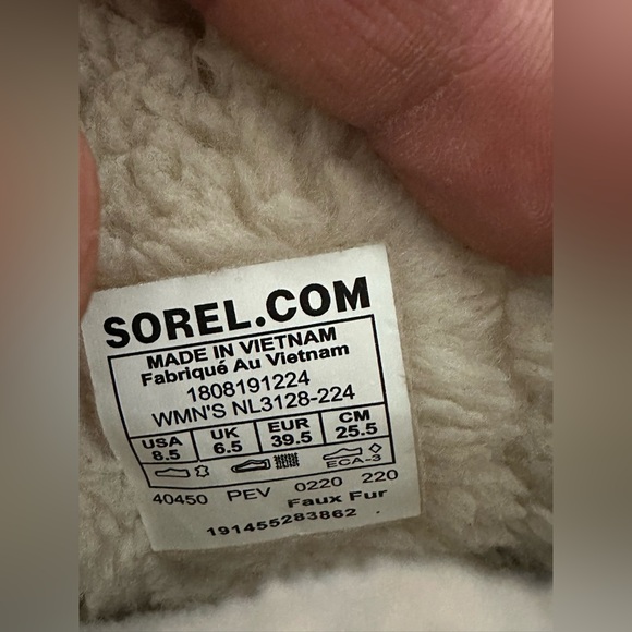 Sorel Tan Suede KINETIC Short Boot Bootie Women's 8.5 B19 - Picture 10 of 11